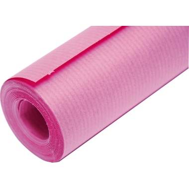 Clairefontaine Geschenkpapier 70 cm x 3 m (B x L) Kraftpapier pink