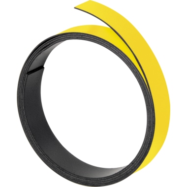 FRANKEN Magnetband 15 mm x 1 m (B x L) gelb