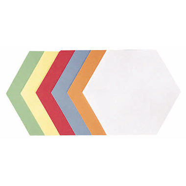 FRANKEN Moderationskarte 19 x 16,5 cm (B x H) 130g/m² Altpapier, 100 % recycelt farbig sortiert 500 St./Pack.