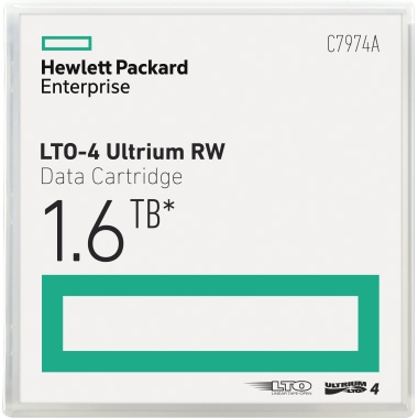 HP Bandkassette LTO Ultrium-4 C7974A 800GB/1,6TB