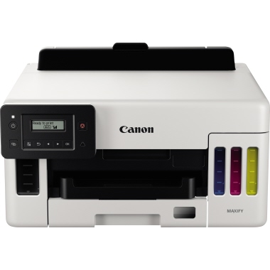 Canon Tintenstrahldrucker MAXIFY GX5050 DIN A4 24 ISO-Seiten/Min. schwarz, 15,5 ISO-Seiten/Min. farbig 39,9 x 23,8 x 41,6 cm (B x H x T)