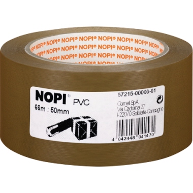 NOPI Packband 57215-00000 50mmx66m PVC braun
