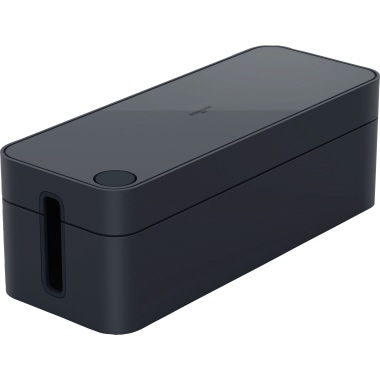 DURABLE Kabelbox CAVOLINE® BOX L 40,6 x 13,9 x 15,6 cm (B x H x T) Kunststoff graphit