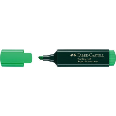 Faber-Castell Textmarker TEXTLINER 48 154863 1-5mm grün