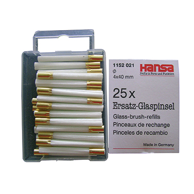 Hansa-Technik Ersatzglaspinsel Glasradierer 1152001 4 x 40 mm (Ø x L)