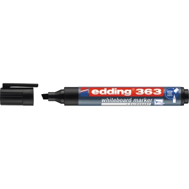 edding Whiteboardmarker 363 4-363001 1-5mm Keilspitze schwarz