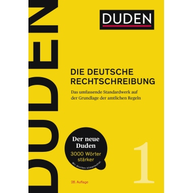 DUDEN Wörterbuch Die deutsche Rechtschreibung 28 Deutsch 1.296 Seiten