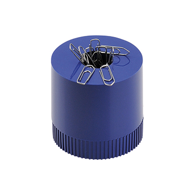 arlac Klammernspender clip-boy 7 x 7 cm (Ø x H) mit Klammer Polystyrol royalblau