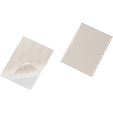 DURABLE Selbstklebetasche POCKETFIX® 15,4 x 21,6 cm (B x H) DIN A5 Kunststoff transparent 25 St./Pack.