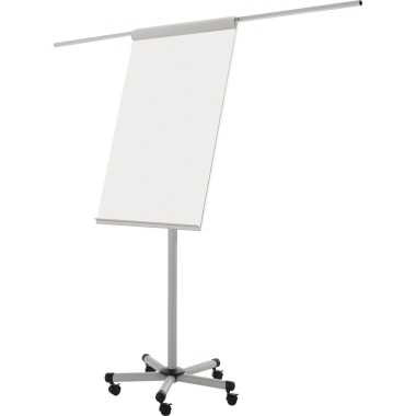 Bi-office Flipchart Mobile 70 x 100 cm (B x H) 197cm Stahl weiß