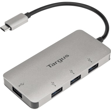 Targus USB-Hub USB-C silber