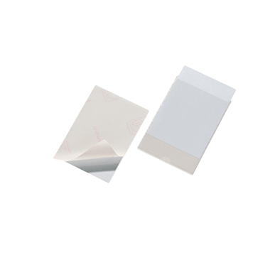 DURABLE Selbstklebetasche POCKETFIX® 15,2 x 10,9 cm (B x H) Weichfolie transparent 10 St./Pack.