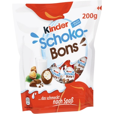 Kinder Schokolade Schoko-Bons 200 g/Pack.