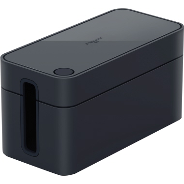 DURABLE Kabelbox CAVOLINE® BOX S 24,6 x 11,6 x 12,8 cm (B x H x T) Kunststoff graphit