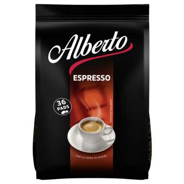 Alberto Kaffee Kaffeepads Espresso 60088 36 St./Pack