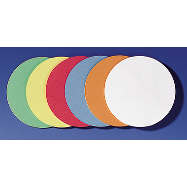 FRANKEN Moderationskarte 14cm 130g/m² Altpapier, 100 % recycelt farbig sortiert 500 St./Pack.