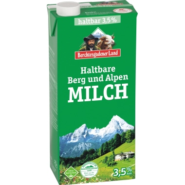 Berchtesgadener Land H-Milch 10001643 3,5Prozent 1l 12 St./Pack.