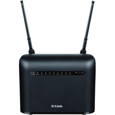 D-Link Router DWR-953V2 15,4 x 12,2 x 3,2 cm (B x H x T) Gigabit-Ethernet-WAN/LAN-Port mit 10/100/1000 Mbit/s, 3 x Gigabit-Ethernet-LAN-Ports mit 10/100/1000 Mbit/s LTE: 150 Mbit/s; DC-HSPA: 42 Mbit/s