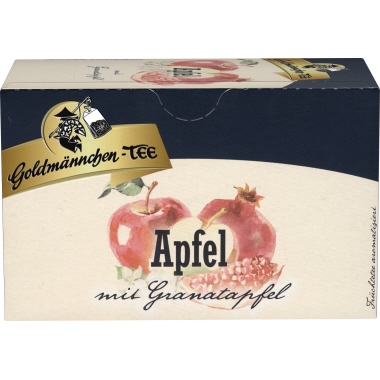 Goldmännchen Tee Family Apfel mit Granatapfel 20 Btl./Pack.