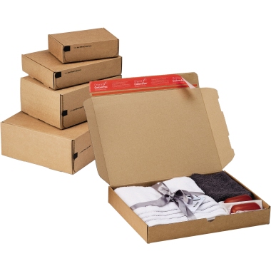 ColomPac® Versandkarton 8 Innenmaße: 30,5 x 9,1 x 21 cm (B x H x T) Karton braun