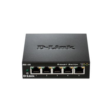 D-Link Netzwerk-Switch Netzbetrieb 2Gbit/s 5 RJ45-Ports