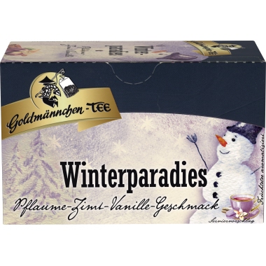 Goldmännchen Tee Winterparadies Pflaume-Zimt-Vanille 20 Btl./Pack.