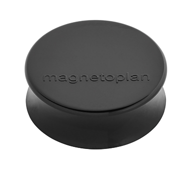 magnetoplan Magnet Ergo Large 1665012 34mm schwarz 10 St./Pack.