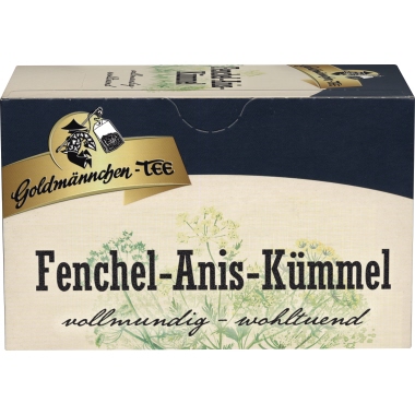 Goldmännchen Tee Family Fenchel-Anis-Kümmel 20 Btl./Pack.