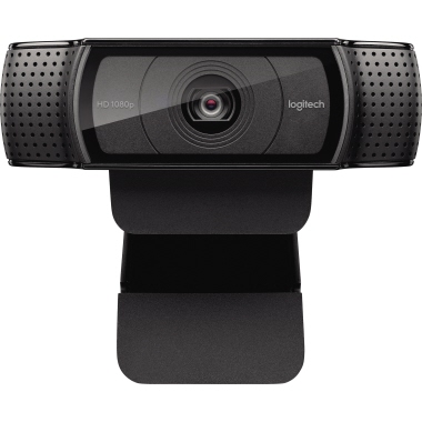 Logitech Webcam HD Pro C920 USB 2.0 1,8m schwarz