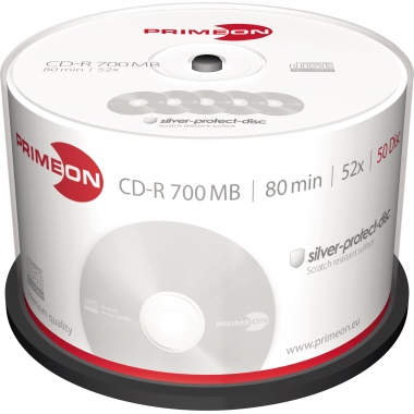 PRIMEON CD-R 700Mbyte 52x 50 St./Pack.