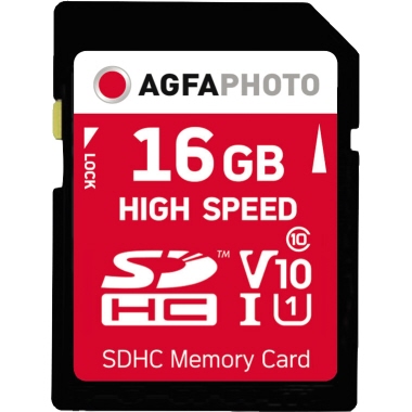AgfaPhoto Speicherkarte SDHC 16Gbyte
