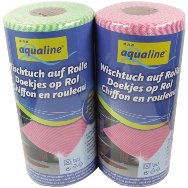 aQualine Wischtuch 20 x 40 cm (B x L) 70 % Viskose, 30 % Polyester farbig sortiert (freie Farbauswahl nicht möglich)