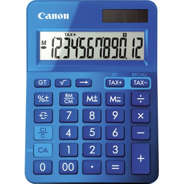 Canon Taschenrechner LS-123K-MBL blau metallic