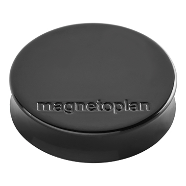 magnetoplan Magnet Ergo Medium 1664012 30mm schwarz 10 St./Pack.