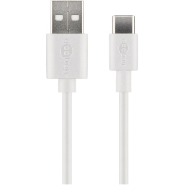 Goobay USB Kabel 45563 DAT USB-C/A 2.0 1m ws