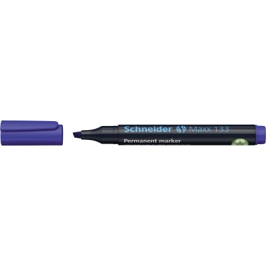Schneider Permanentmarker Maxx 133 113303 1+4mm Keilspitze blau