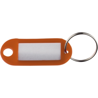 ALCO Schlüsselanhänger 52 x 21 x 3 mm (B x H x T) Kunststoff orange 10 St./Pack.
