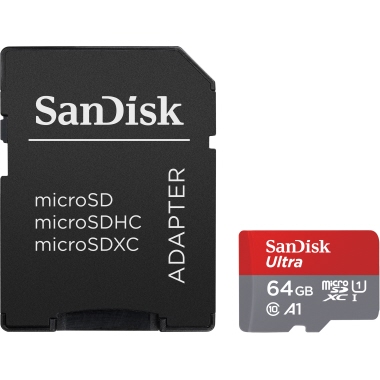 SanDisk Speicherkarte SDSQUAB-064G-GN6MA SDXC 64GB