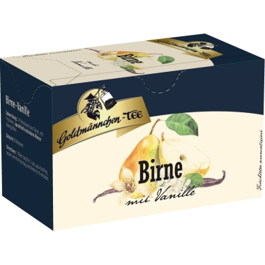 Goldmännchen Tee Birne mit Vanille 20 Btl./Pack.